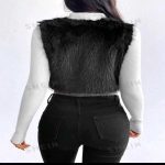 CHAQUETA DE PIEL SINTETICA - Imagen 2